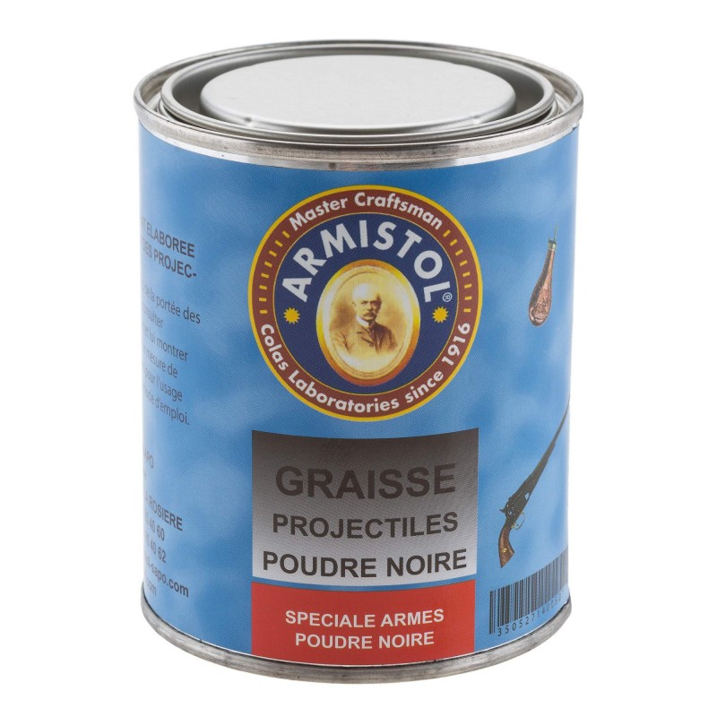 Graisse Armistol pour projectiles poudre noire