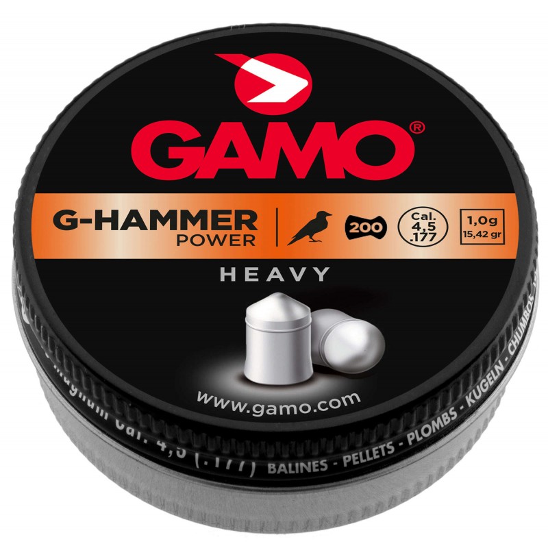 Plombs Gamo G-Hammer - calibre 4.5mm