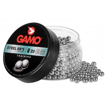 Boite de 500 billes acier Gamo - calibre 4,5mm BBs