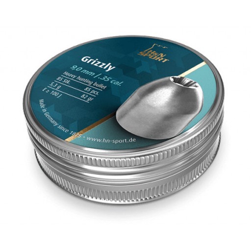 Plombs H&N Grizzly - calibre 9mm