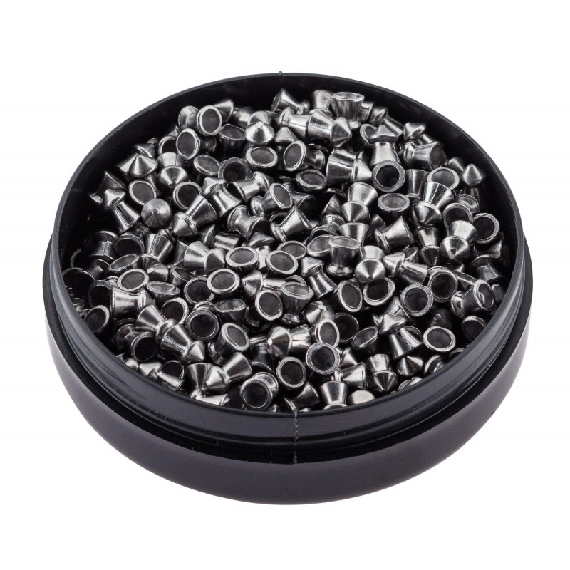 Boîte de 500 plombs pointus BO - calibre 4.5mm