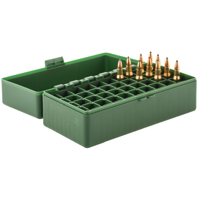 Boîte de rangement 50 munitions cal. 222 / 223