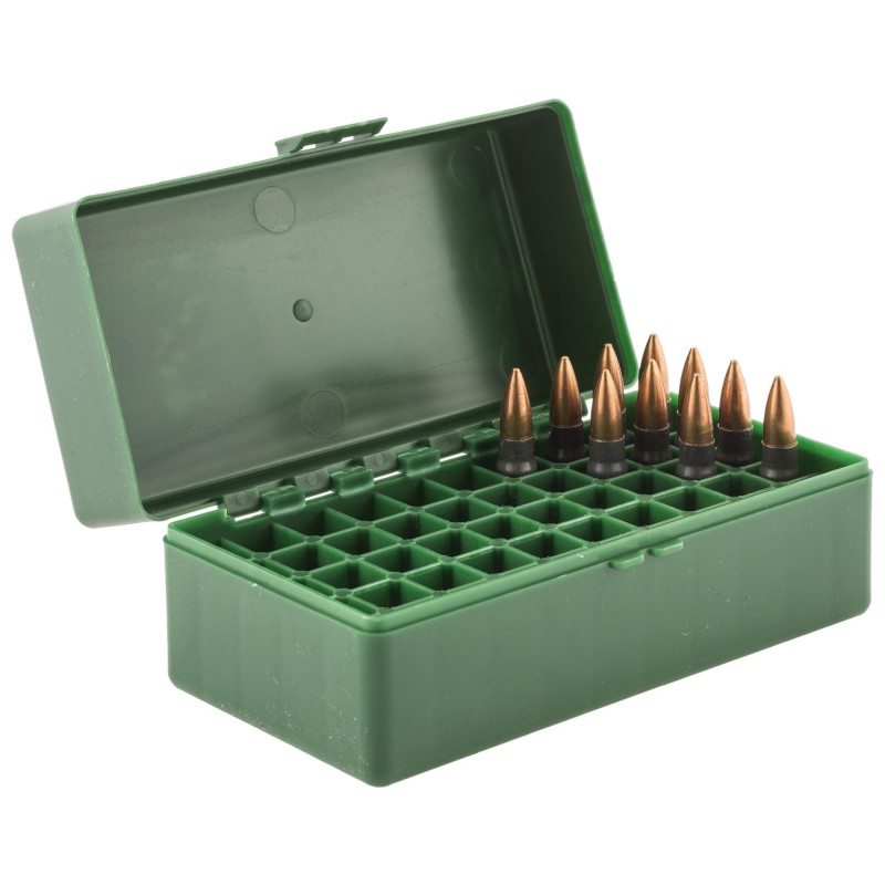 Boîte de rangement 50 munitions calibre 7.62 x 39