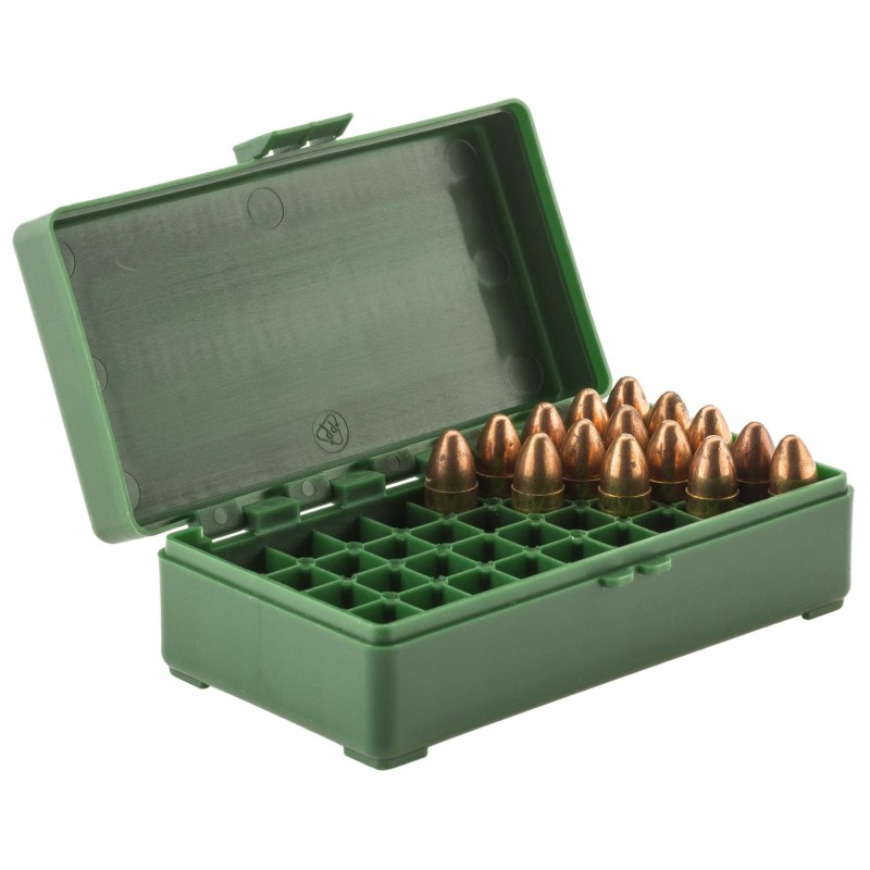 Boîte de rangement 50 munitions calibre 9 x 19