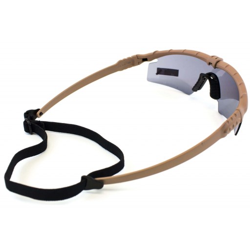 Lunettes Battle Pro Thermal Tan/Smoke - Nuprol