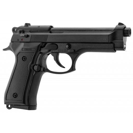 Pack Pistolet à blanc Kimar type Beretta 92 FS Noir - 9MM PAK