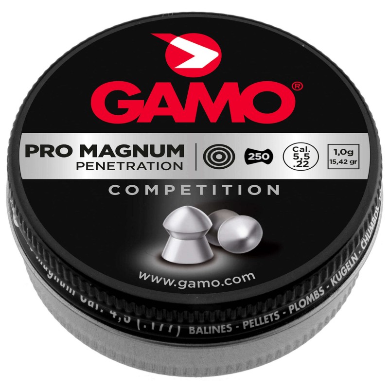 boite de 250 plombs pro magnum gamo