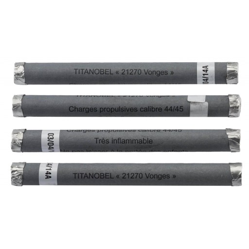 Pack Poudre Noire CALIBRE 44/45 (48 charges + 48 bourres feutres)