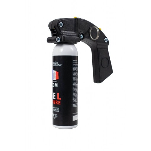 Bombe Lacrymogène 100ML Gel Poivre avec poignée CBM