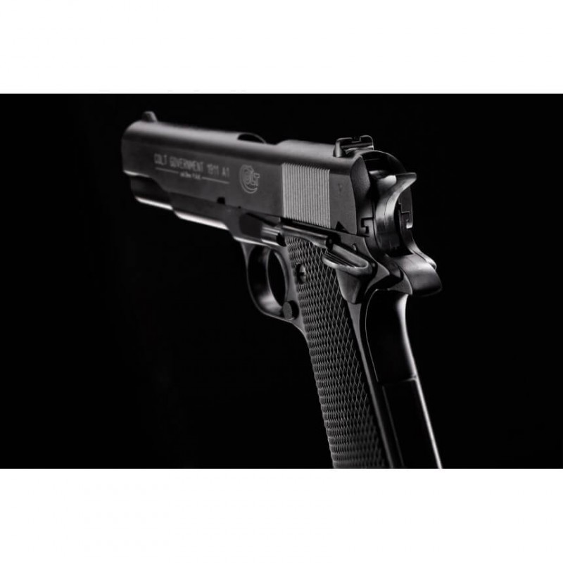 Pistolet à blanc Colt Government 1911 A1 Black...