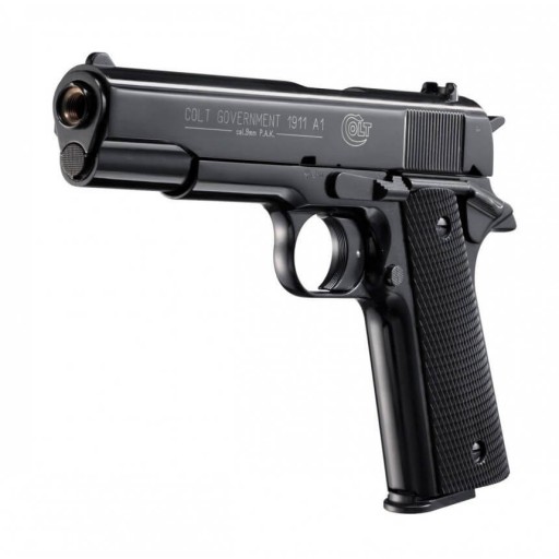 Pistolet à blanc Colt Government 1911 A1 Black - 9mm PAK