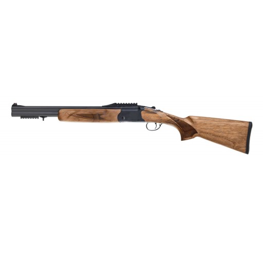 Fusil superposé Khan Arms Integra Slug Bois - CAL 12/76