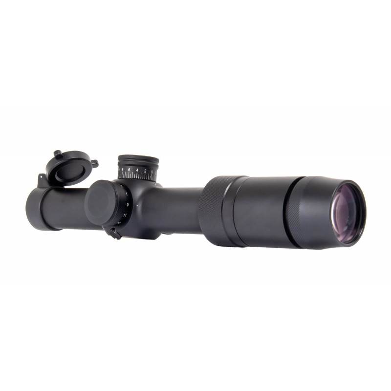 lunette de battue 1-5 x24 veoptik  avec point rouge.