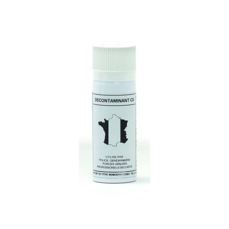 Spray décontaminant