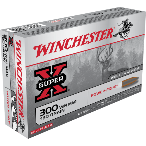 300 winchester super x power point 180 grains