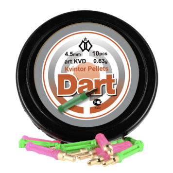 Boîte de 10 plombs Fléchettes - calibre 4.5 mm