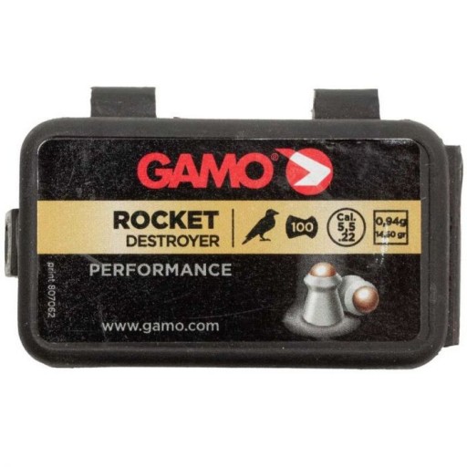 Boîte de 100 Plombs GAMO Rocket Destroyer - Calibre 5.5mm