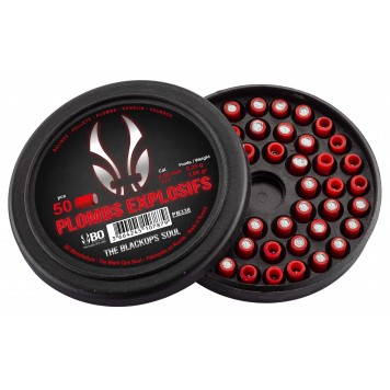 Plombs explosifs à tête plate THE BLACKOPS SOUL - Calibre...