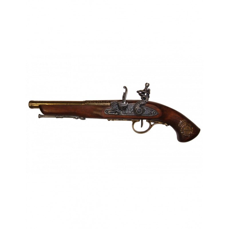 Reproduction décorative Pistolet Napoléon Laiton - Denix