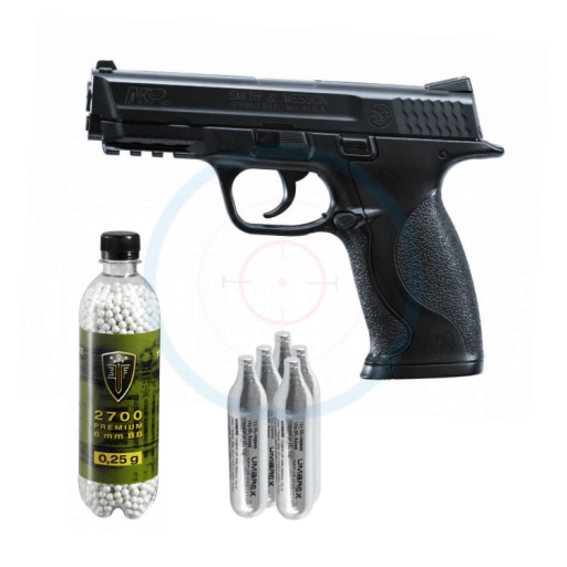 Pack Pistolet Smith & Wesson M&P40 - calibre 6mm BBs