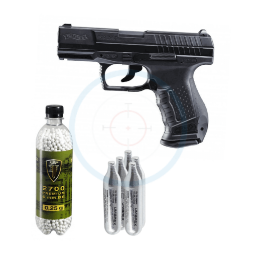 Pack Pistolet Walther P99 DAO - calibre 6mm BBs