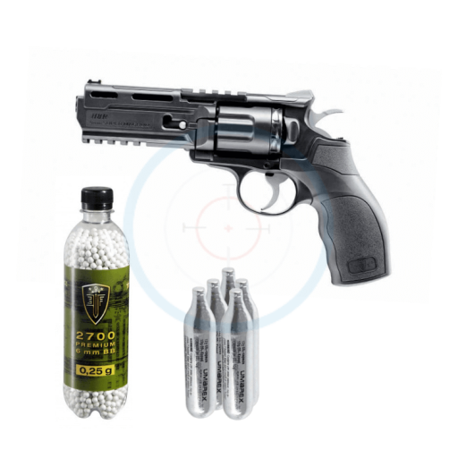 Pack Revolver Elite Force H8R - calibre 6mm BBs