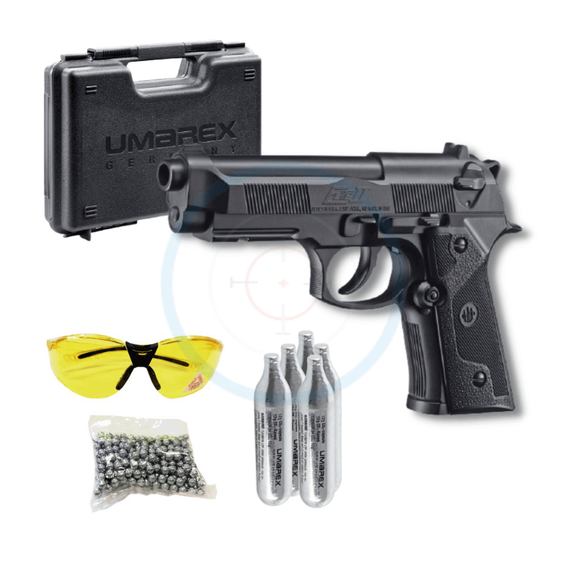Pack pistolet Beretta Elite II - calibre 4.5 BBs