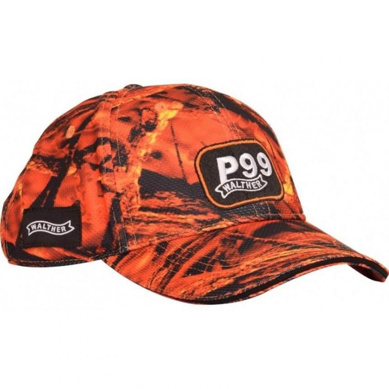 Casquette Walther Camo orange