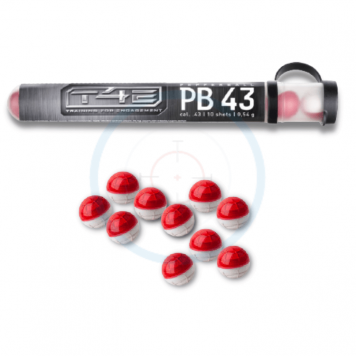 Boîte de 10 billes poivre calibre 43