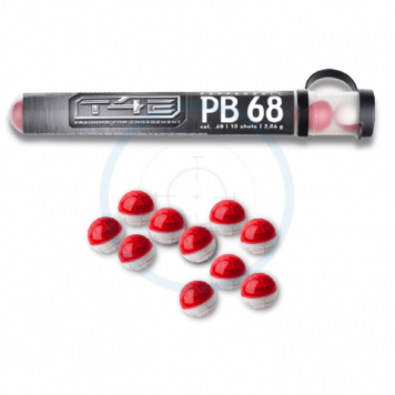 Boîte de 10 billes poivre calibre 68