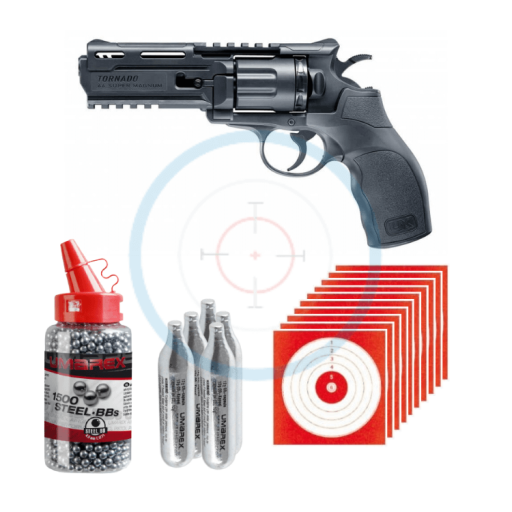 Pack Revolver Umarex Tornado - calibre 4.5mm BBs