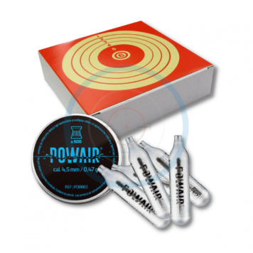 Recharge Air Comprimé Plombs - calibre 4.5mm