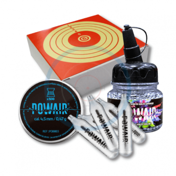 Recharge Air Comprimé Mixte - calibre 4.5mm