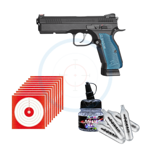 Pack Pistolet ASG CZ Shadow 2 - calibre 4.5mm BBs