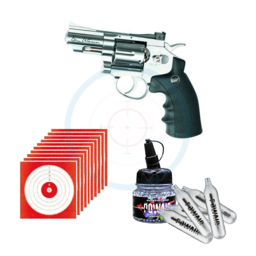 Pack Revolver ASG Dan Wesson 2.5" - calibre 4.5mm BBs