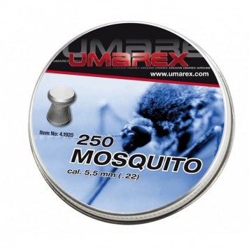 Boîte de 250 plombs plats Umarex Mosquito - calibre 5.5mm