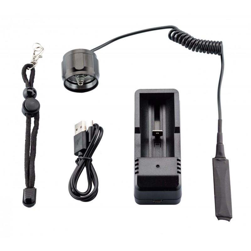 Lampe Tactique rechargeable Num'Axes 3 Led...