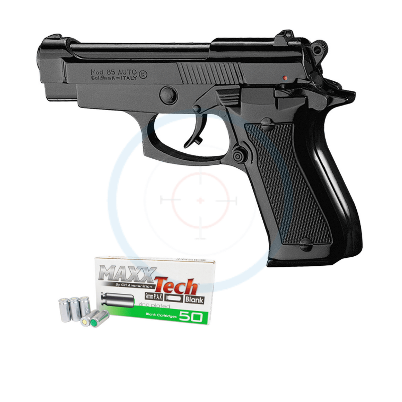 Pack Pistolet à blanc Kimar 85 Bronzé - calibre 9mm PAK