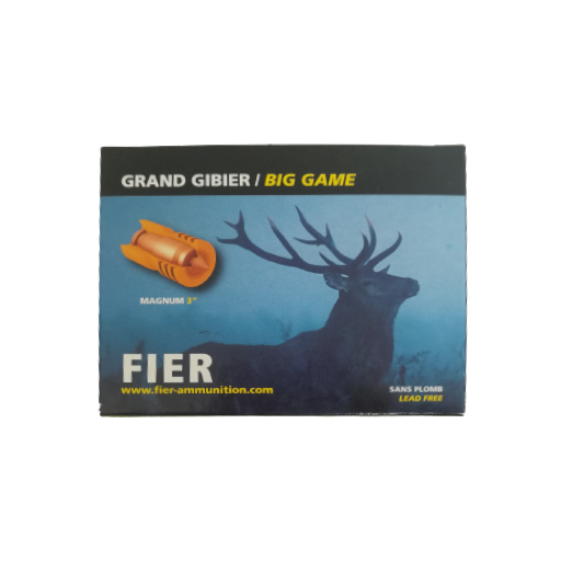 Balles slug FIER NATURE Magnum - Calibre 20/76