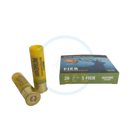 Balles slug FIER NATURE Magnum - Calibre 20/76