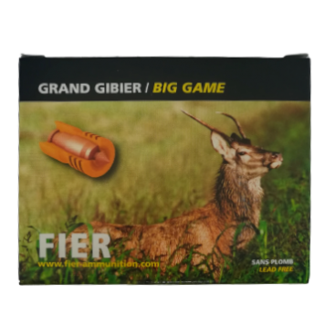 Balles slug FIER NATURE - Calibre 20/70 2