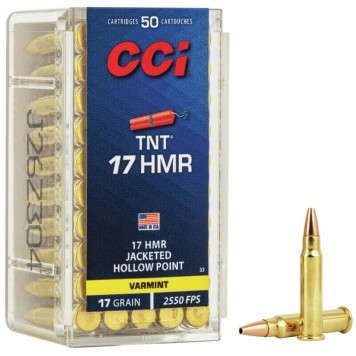 Munitions CCI TNT - 17 HMR