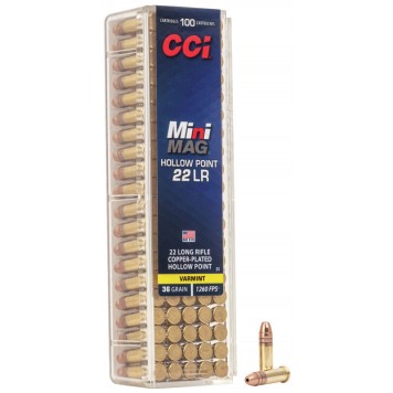 Cartouches CCI Mini Mag - calibre 22LR