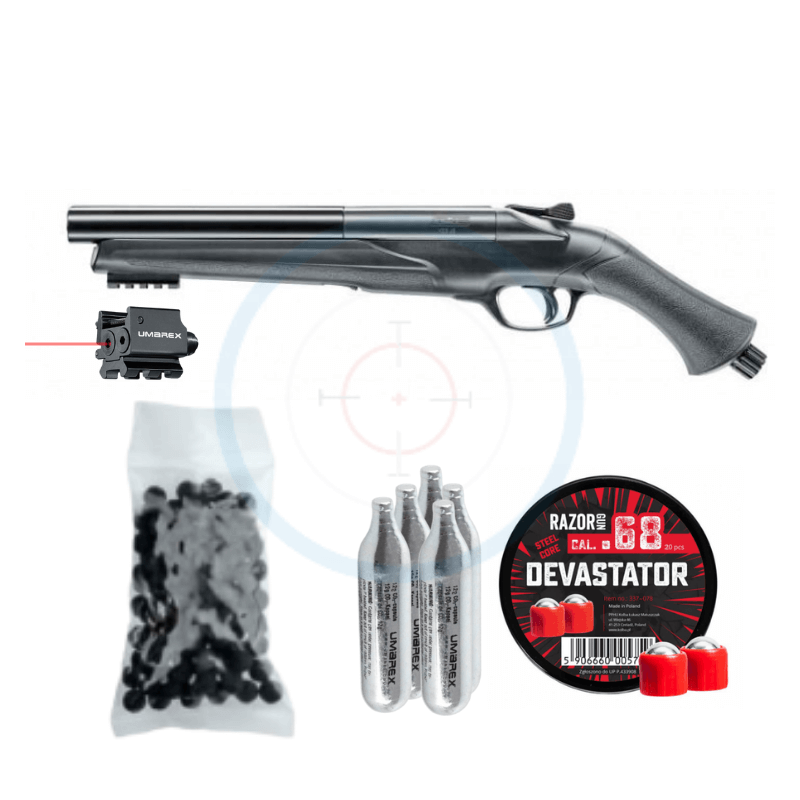 Pack Fusil UMAREX T4E HDS - calibre 68