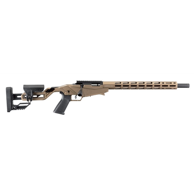 Carabine Ruger Precision Rimfire Marron - calibre 22 LR