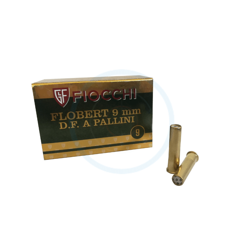 Boîte de 50 cartouches Fiocchi n°9 - calibre 9mm Flobert