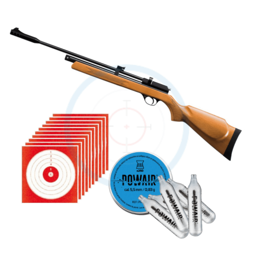 Pack carabine Snowpeak CR600W - calibre 5.5mm