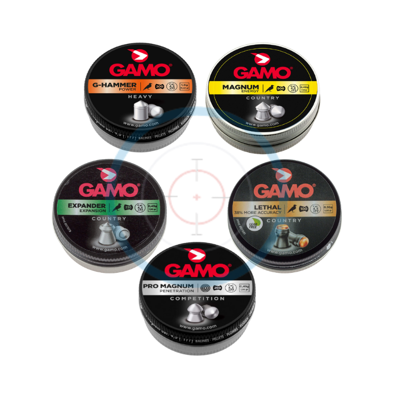 Pack découverte plombs Gamo - calibre 4.5mm