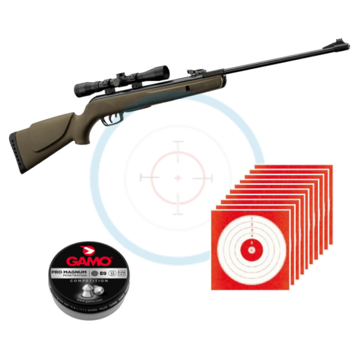 Pack Carabine Gamo Big Cat 1000E Barricade - calibre 4.5mm