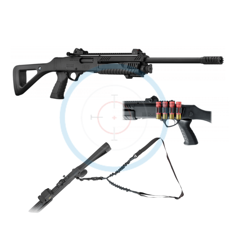 Pack Complet Fusil à pompe Fabarm Professional STF 12 - calibre 12/76